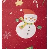 Bedlam Elf & Santa-Easy Care Duvet Cover Set, Polycotton, Multicolour,