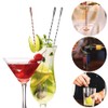 Bar Long Handle Spoons Spiral Stainless Steel Bartender Mixing Spoon