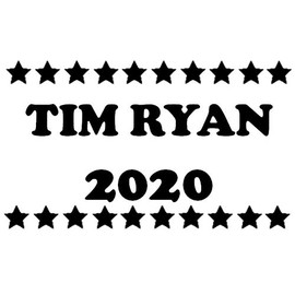 Tim Ryan 2020 25 Pcs Stickers Pack 2.25 x 1.25 in Democrat Election Vote