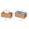 Kouboo Loma Rectangular Rattan Tissue Box Cover (Espresso)