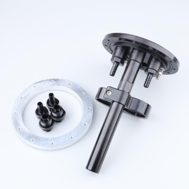 AC PERFORMANCE Twin Fuel Pump Hanger (230mm-290mm Tank) Weld in for Custom Aluminium Tank