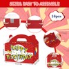 16 Pcs Red White Yellow Theme Party Favors Gift Box