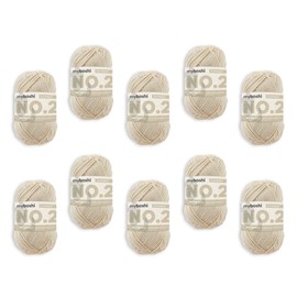 Myboshi Crochet and Knitting Yarn, Model No. 2, with Kapok Fibre, Light Yarn