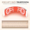 EMS V-Face Gesichtsmassagegerät, Rot/Blau Licht Face Massager, Doppelkinn Entferner, 6
