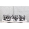 Set of 12 Medieval Armored Cavalry Horse Knights in Suit