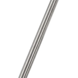 HiPicco M22 x 250mm Fully Threaded Rod & Studs, 304 Stainless Steel Right Hand Threads Rods, M22-2.5 Thread Pitch for Anchor Bolts, Clamps, Hangers and U-Bolts 1 Pack