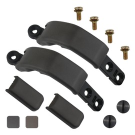 Osompar Rear Quarter Window Latch Lock Assembly Left & Right Side Compatible with Toyota Tacoma 1995-2001 Toyota T100 1994-1999 Replaces 62910-35010-B2 Gray 2pcs