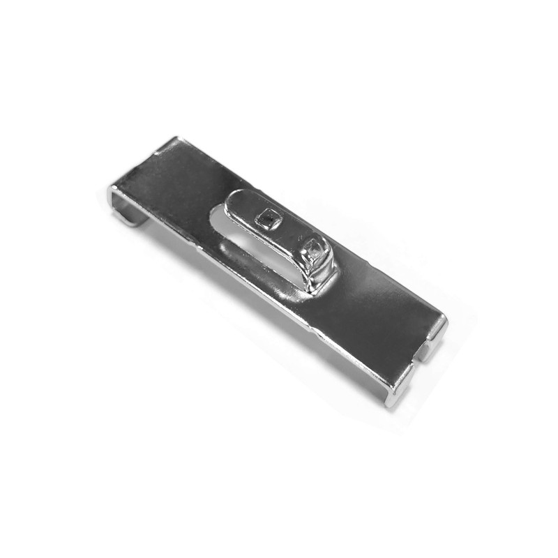 Gridwall Utility Notch Hook, Picture Hanger for Grid Panels, Chrome,