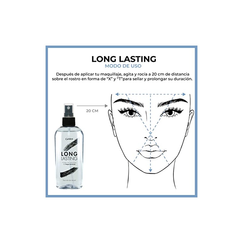 Spray Fijador de Maquillaje Profesional de Larga Duración [Long Lasting]