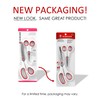 SINGER 3404 Scissors, 1-Pack, Red & White