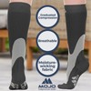 Compression Socks for Women and Men 20-30mmHg Wide Calf -