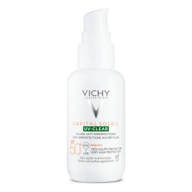 Vichy Capital Soleil UV-Clear FPS50+ Protector Solar Anti-imperfecciones Ideal para Pieles Mixtas y Grasas y Aplicación Diaria