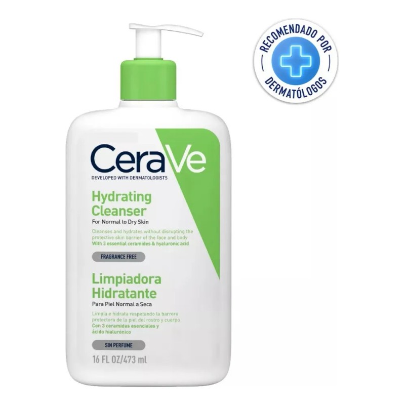 Crema Limpiadora Hidratante Cerave Piel Normal A Seca 473 Ml