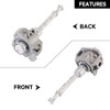 Yollky Front Door Lock Cylinder Set with Keys for Honda