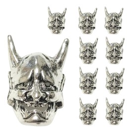 MiHarutsu Nail Parts, Hannya Punk Nail Parts, Set of 5, Gel Nail Parts (Real 10 Pieces)