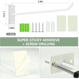 Unbranded 2 Pack Tumbler Lid Organizer Space Saving Cup Lid Holder Premium Storage Hook