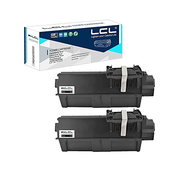 LCL Compatible Toner Cartridge Replacement for Kyocera TK1162 TK-1162 1T02RY0US0