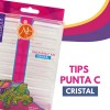 Tips Extralargos Curva C Xxl 200 Pz , Mc Nails