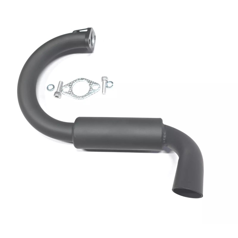ARSPORT Under the head Exhaust Muffler Black replacement for Predator