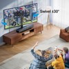 PERLESMITH Universal Swivel TV Stand Legs for 37-65 75 inch