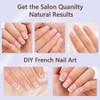 Misssix Puntas De Uñas De Gel Francesas, 150 Piezas De