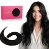 Wennalife Real Hair Bonding Extensions, U-Tip Hair Extensions, 50 cm,
