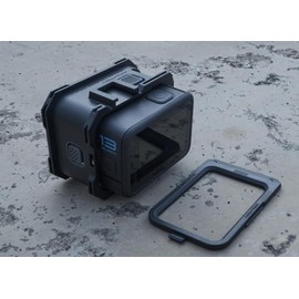 Fatbear Shockproof Housing Case with Cover for GoPro Hero 9 10 11 12 13 Black (Black)