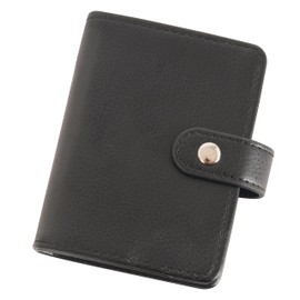 GERIINEER Credit Card Holder Leather Wallet for Women and Men Bank Card Case Wallet ID Card Organiser Business Card Case 40 Card Slots