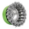 Draper 08054 Stainless-Steel Twist-Knot Wire Cup Brush, 75mm, M14
