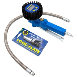 LockNFlate Tire Inflator/Deflator with Digital Gauge