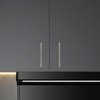 POVEFONK 10 Pack 5 inch(128mm) Brushed Satin Nickel Kitchen Cabinet