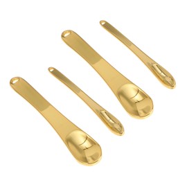 FOMIYES 4pcs Eye Massage Spoon Eye Cream Applicators for Reducing Puffiness and Dark Circles Portable Facial Tools for Makeup