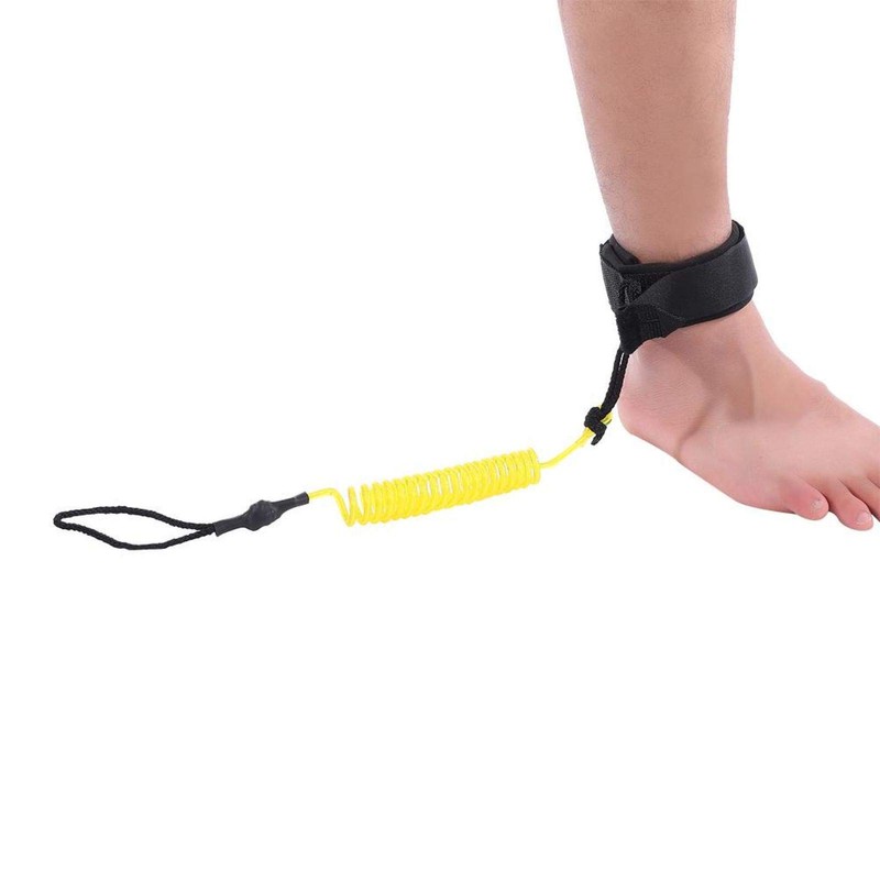 Sturdy Lightweight and Flexible Durable Leg Leash, Board Leash, for