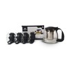 TRESSO Set de tetera de cristal de 700 ml con