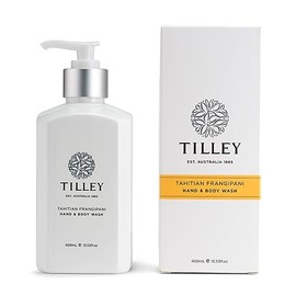 Tilley Classic White Tahitian Frangipani Hand & Body Wash 400 ml