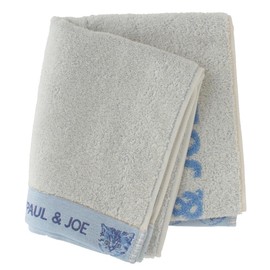 PAUL&JOE ACCESSOIRES 000441-0002-02 Paul & Joe Face Towel Nunette (Blue) [100% Cotton] Approx. 13.4 x 31.5 inches (34 x 80 cm)