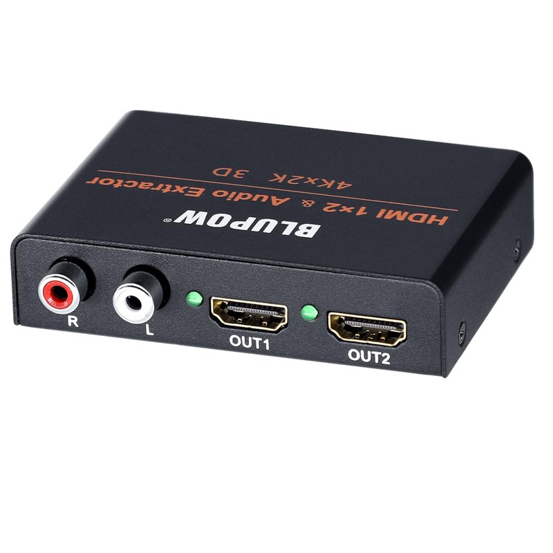 BLUPOW VA72 4K30Hz HDMI Splitting 1 Input 2 Outputs +