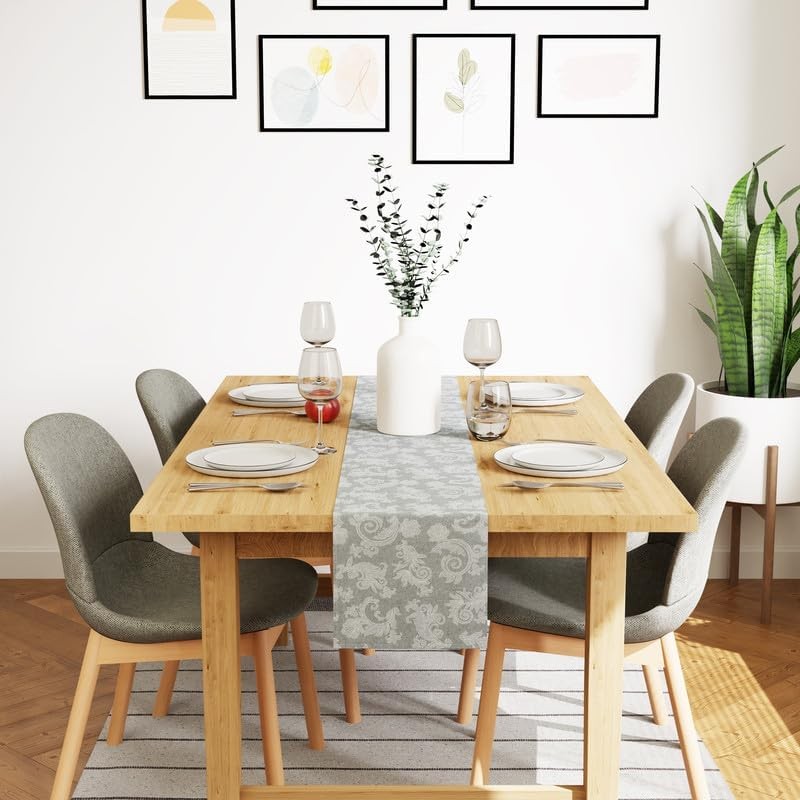 Encasa Dining Table Runner for 4 seater I Size 32x150