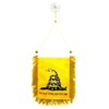 Gadsden Don't Tread On Me Mini Flag 4"x6" Window Banner