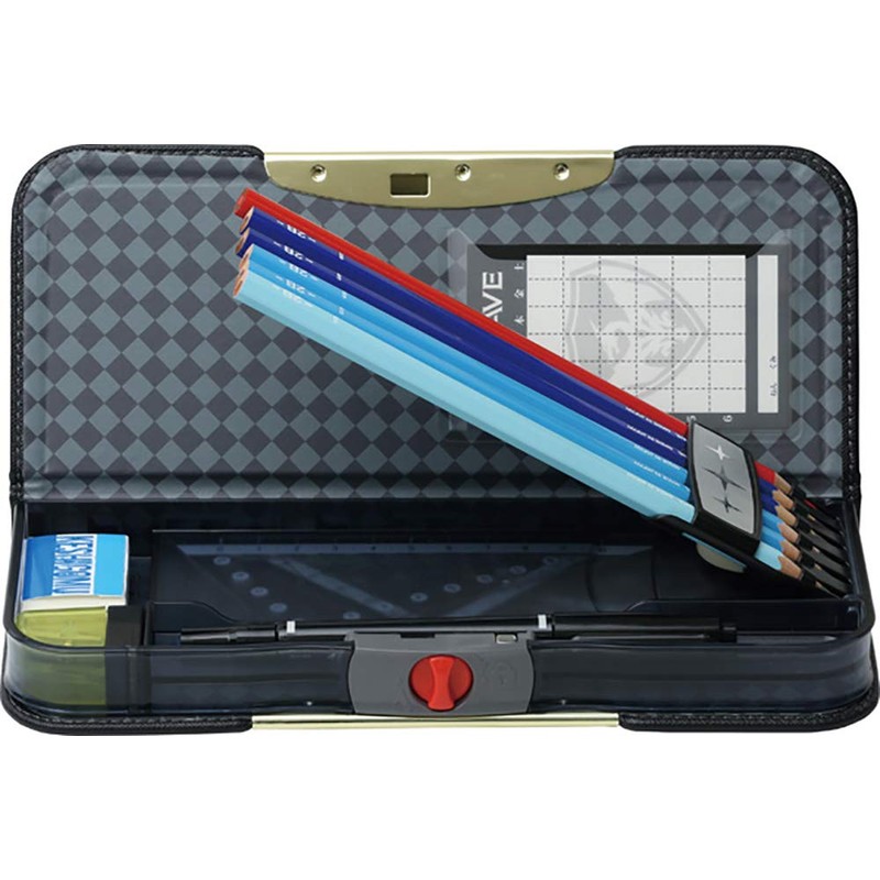 Sonic FD-1292-K Brave Arlock Double Sided Slim Emblem Navy Pencil