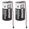 EEMB 3.6V Battery Pack 1200mAh PLC Lithium Battery Compatible for
