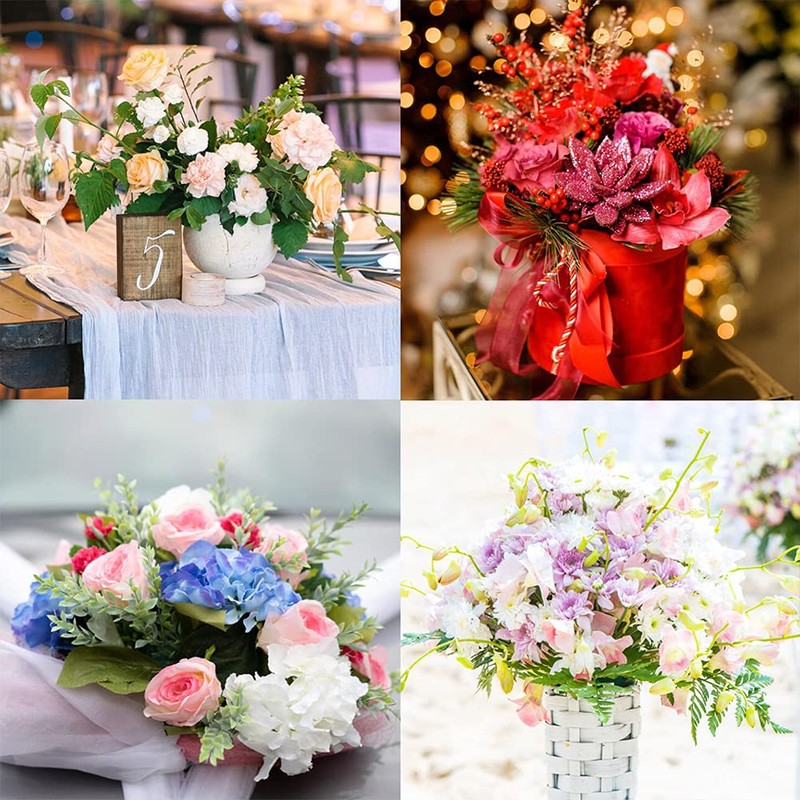 CCINEE Round Floral Foam Blocks,6" Large Wet Styrofoam Bricks for