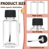 BENECREAT 20 Packs 20ml(0.68fl. oz) Plastic Brush Applicator Bottles with