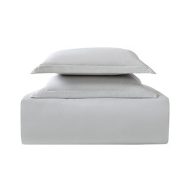 Truly Soft Everyday DCS1657SGYFQ-18 Duvet Set Full/Queen Duvet Mini Set, Silver/Grey, Full/Queen