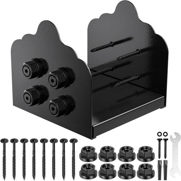 No Brand 6x6 Post Base, 2Pcs Stainless Steel Post Anchor