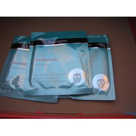 Neutrogena 3 Neutrogena Deep Clean Purifying 100% Hydrogel Mask Seaweed Extract 1 Oz