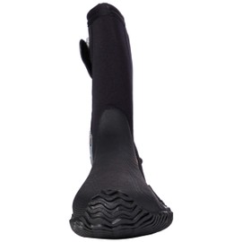 SEAC Basic HD 5mm Neoprene Scuba Boots with Side Zipper, X-Large, Black, XL: 10-11 (67905/XL)