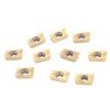 10Pcs Milling Inserts APMT1604 Cemented Carbide Yellow Coating Accessorie for