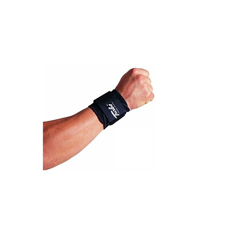 Turbo Wrist Guard with Rubber Tensioner Black