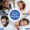 Anti Snoring Chin Strap, Anti-Snoring Device, Easy-to-Wear Snoring Solution, Help